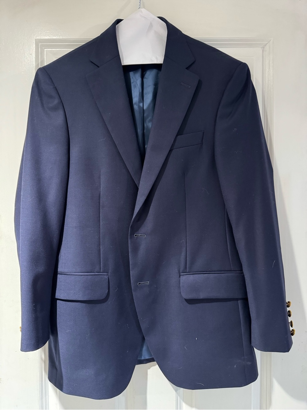 Peter Millar Navy Sport Coat - Classic Two-Button Blazer